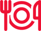 A red and green logo with the word " pop ".